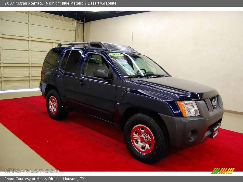 Midnight Blue Metallic / Desert/Graphite 2007 Nissan Xterra S