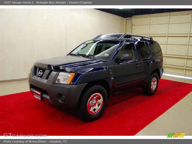 Midnight Blue Metallic / Desert/Graphite 2007 Nissan Xterra S