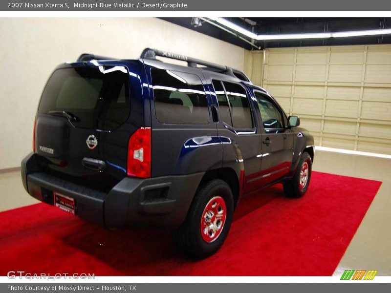 Midnight Blue Metallic / Desert/Graphite 2007 Nissan Xterra S
