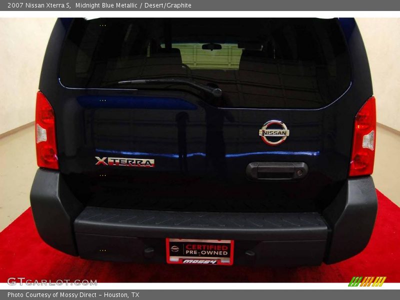 Midnight Blue Metallic / Desert/Graphite 2007 Nissan Xterra S