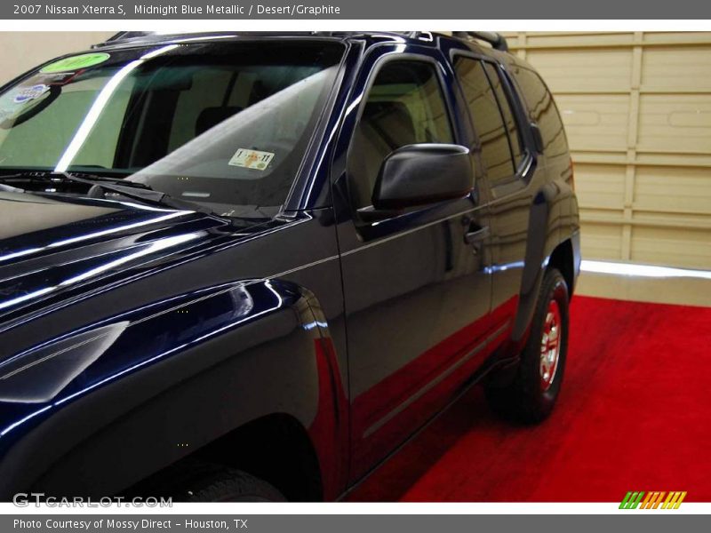 Midnight Blue Metallic / Desert/Graphite 2007 Nissan Xterra S