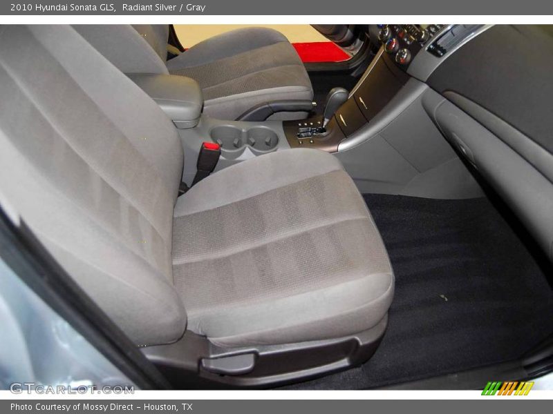 Radiant Silver / Gray 2010 Hyundai Sonata GLS