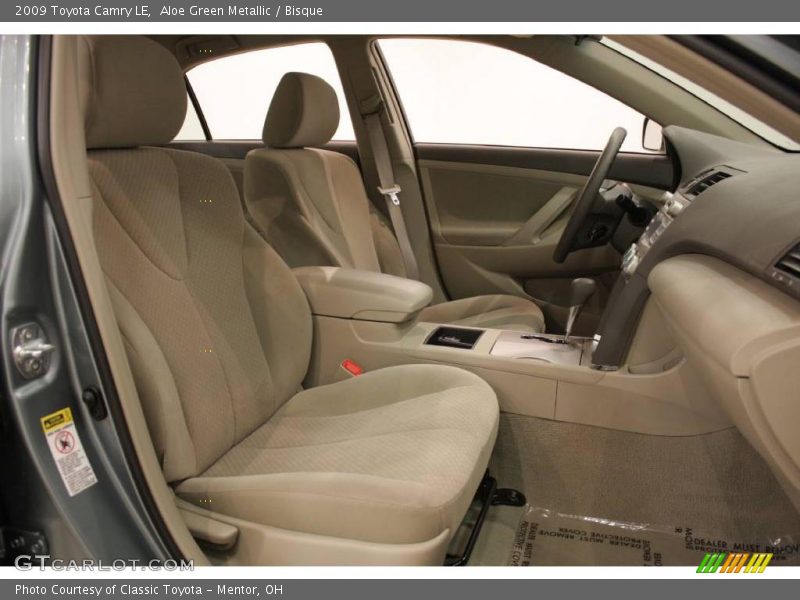 Aloe Green Metallic / Bisque 2009 Toyota Camry LE