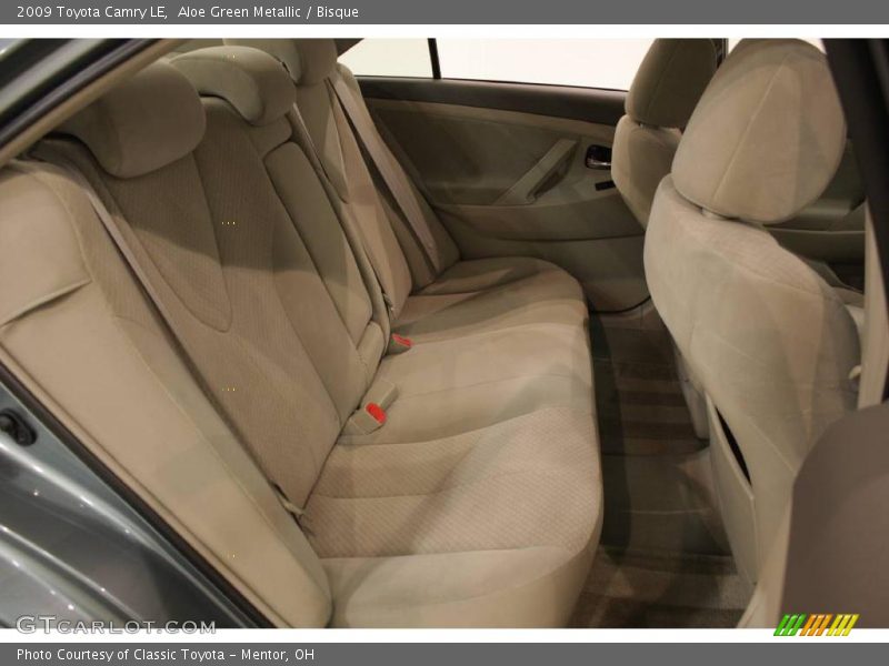 Aloe Green Metallic / Bisque 2009 Toyota Camry LE