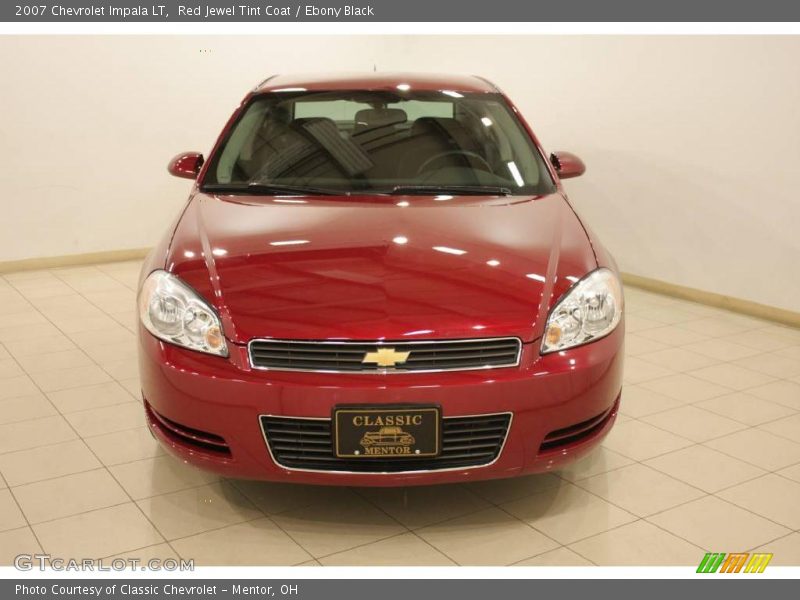 Red Jewel Tint Coat / Ebony Black 2007 Chevrolet Impala LT