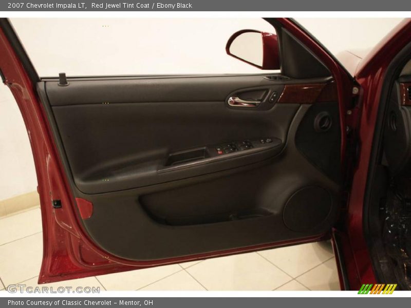 Red Jewel Tint Coat / Ebony Black 2007 Chevrolet Impala LT