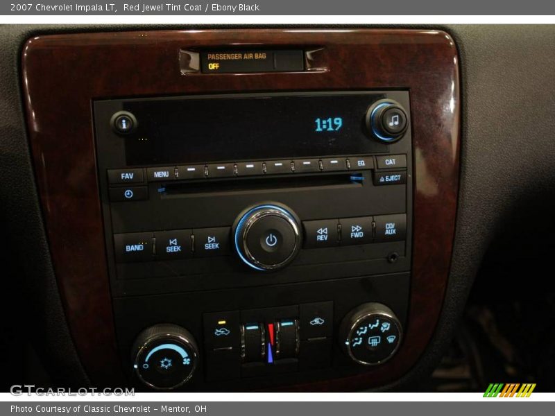 Red Jewel Tint Coat / Ebony Black 2007 Chevrolet Impala LT