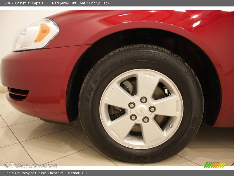 Red Jewel Tint Coat / Ebony Black 2007 Chevrolet Impala LT