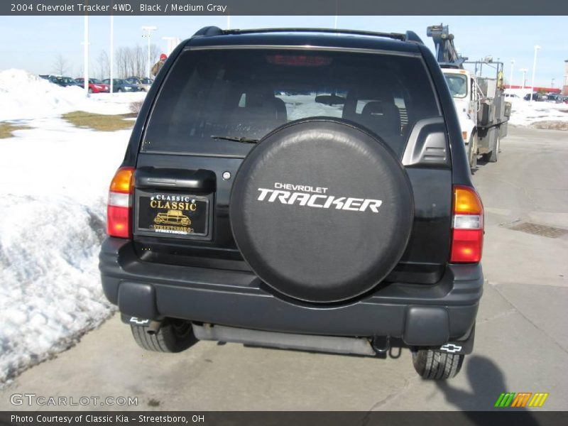 Black / Medium Gray 2004 Chevrolet Tracker 4WD