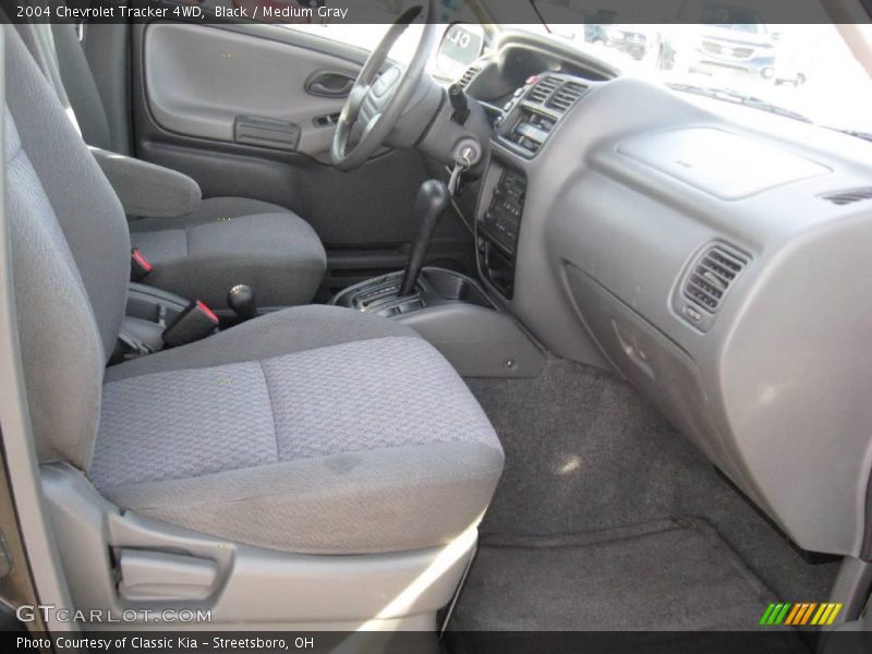 Black / Medium Gray 2004 Chevrolet Tracker 4WD