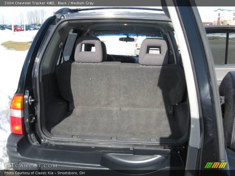 Black / Medium Gray 2004 Chevrolet Tracker 4WD