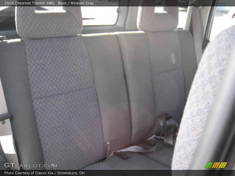 Black / Medium Gray 2004 Chevrolet Tracker 4WD