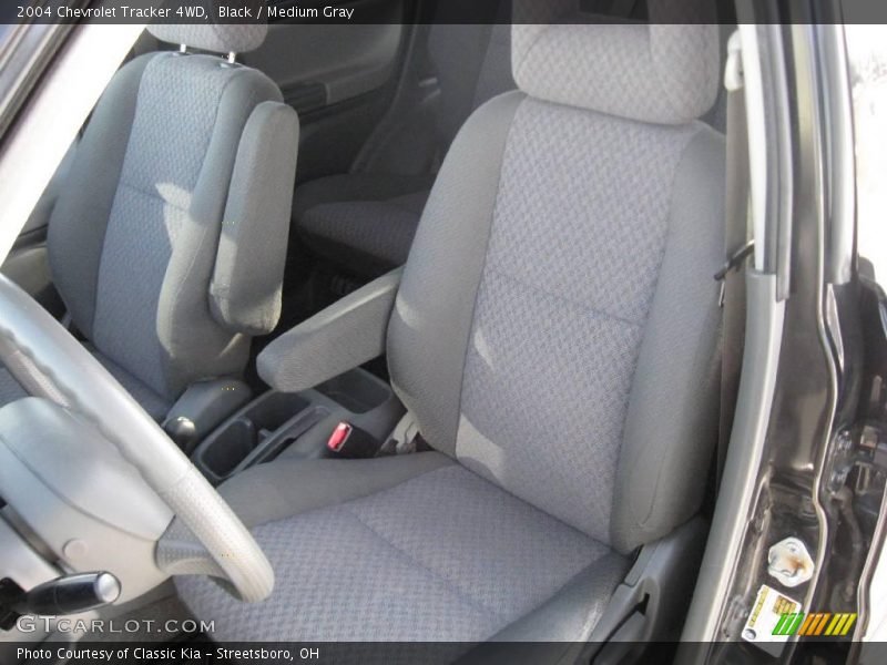 Black / Medium Gray 2004 Chevrolet Tracker 4WD