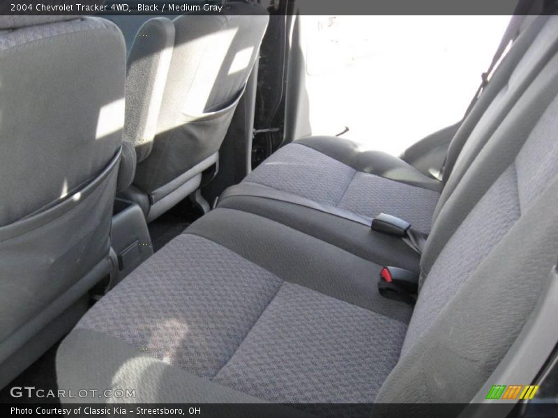 Black / Medium Gray 2004 Chevrolet Tracker 4WD