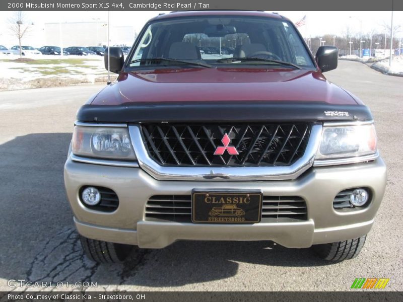 Cambridge Red Pearl / Tan 2000 Mitsubishi Montero Sport XLS 4x4
