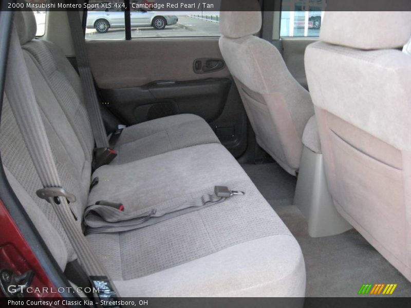 Cambridge Red Pearl / Tan 2000 Mitsubishi Montero Sport XLS 4x4