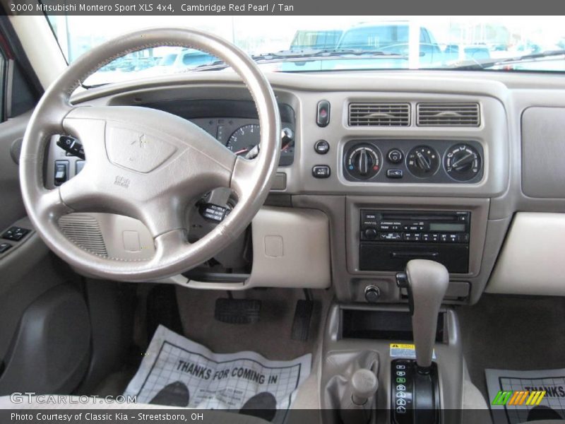 Cambridge Red Pearl / Tan 2000 Mitsubishi Montero Sport XLS 4x4