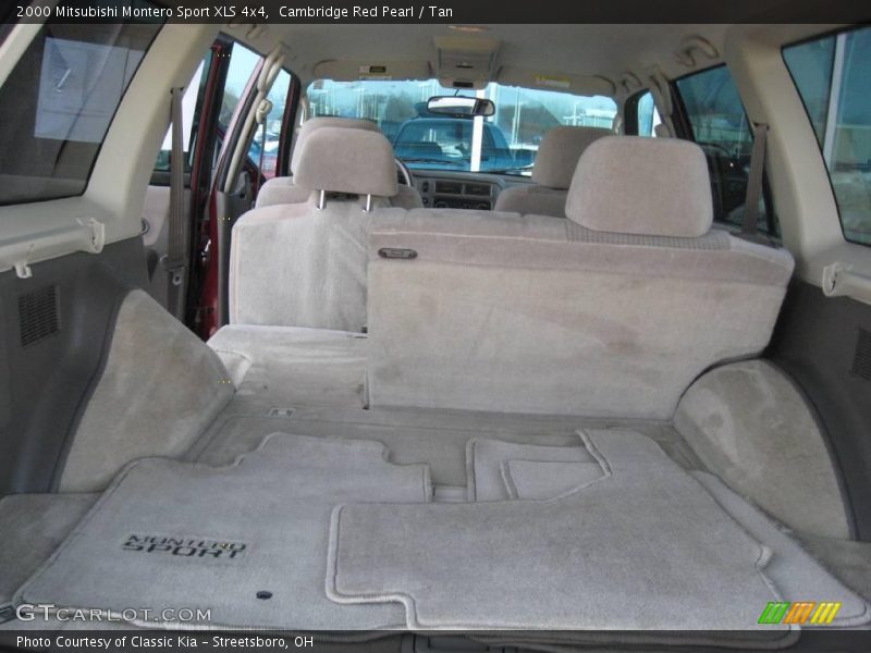 Cambridge Red Pearl / Tan 2000 Mitsubishi Montero Sport XLS 4x4