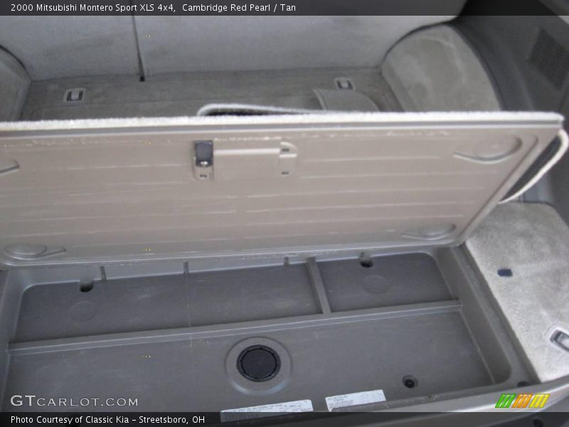 Cambridge Red Pearl / Tan 2000 Mitsubishi Montero Sport XLS 4x4