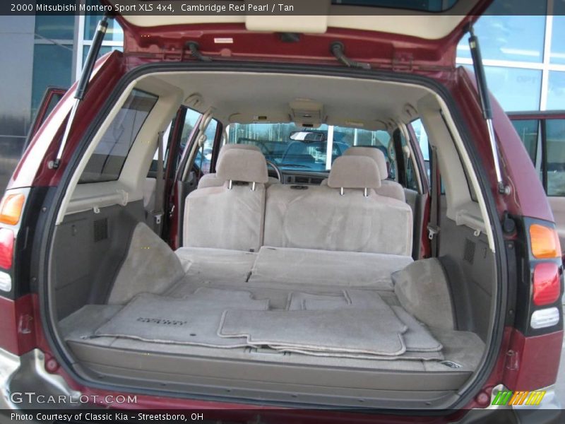 Cambridge Red Pearl / Tan 2000 Mitsubishi Montero Sport XLS 4x4