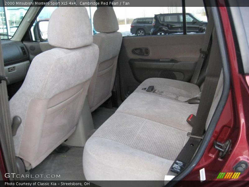 Cambridge Red Pearl / Tan 2000 Mitsubishi Montero Sport XLS 4x4