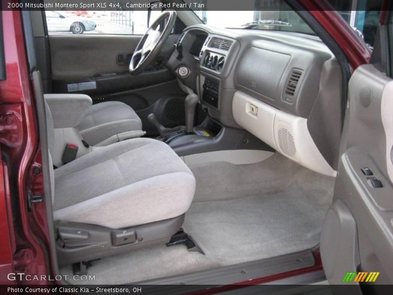 Cambridge Red Pearl / Tan 2000 Mitsubishi Montero Sport XLS 4x4