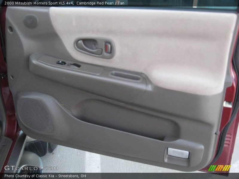 Cambridge Red Pearl / Tan 2000 Mitsubishi Montero Sport XLS 4x4