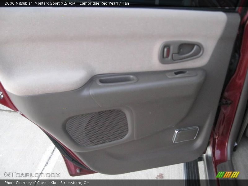 Cambridge Red Pearl / Tan 2000 Mitsubishi Montero Sport XLS 4x4