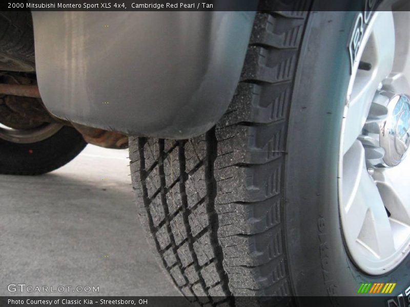 Cambridge Red Pearl / Tan 2000 Mitsubishi Montero Sport XLS 4x4