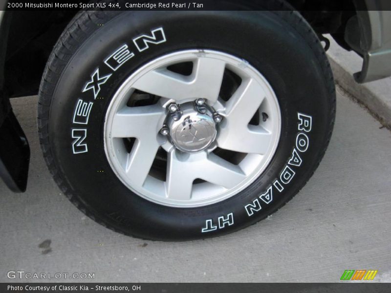 Cambridge Red Pearl / Tan 2000 Mitsubishi Montero Sport XLS 4x4