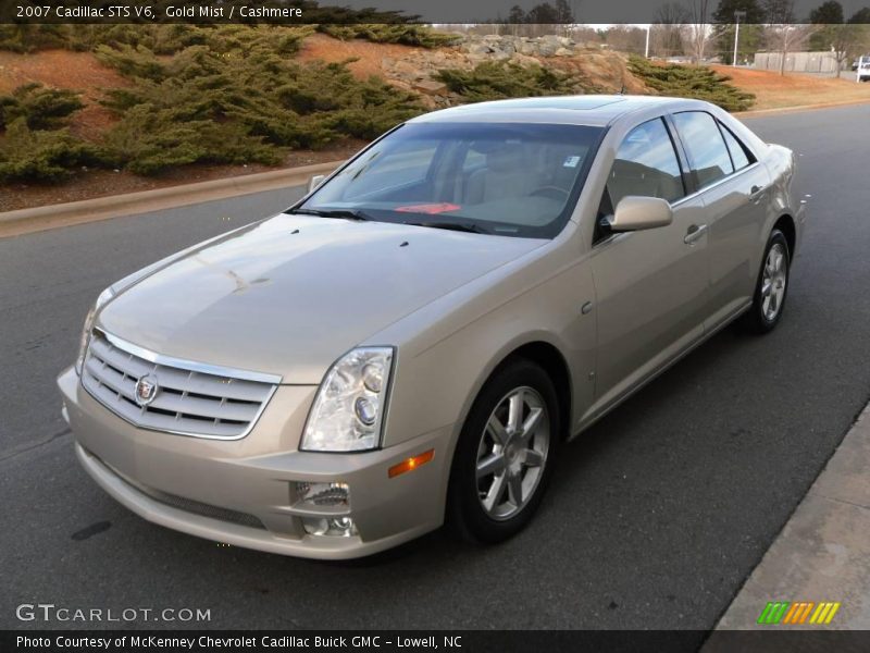 Gold Mist / Cashmere 2007 Cadillac STS V6