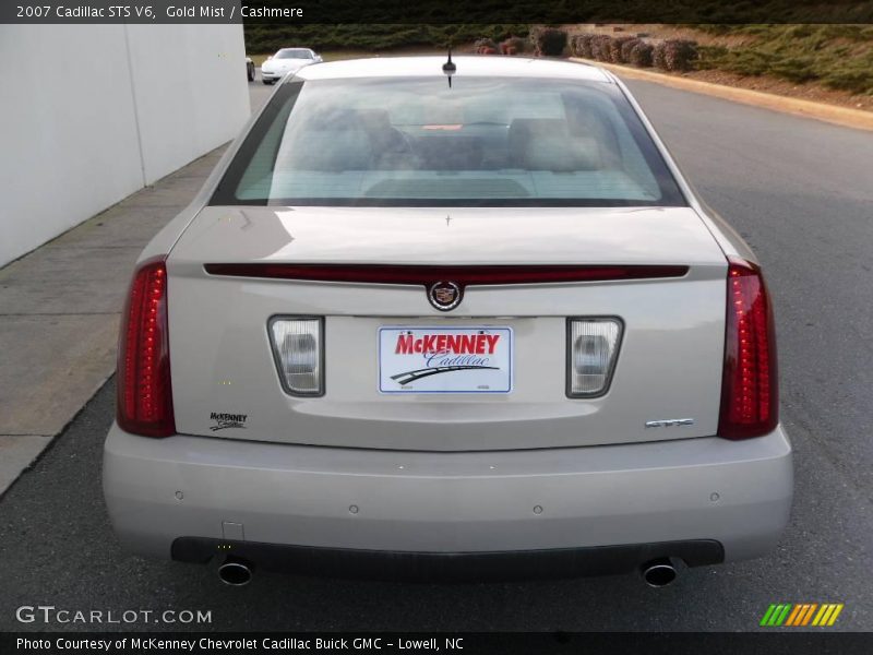 Gold Mist / Cashmere 2007 Cadillac STS V6