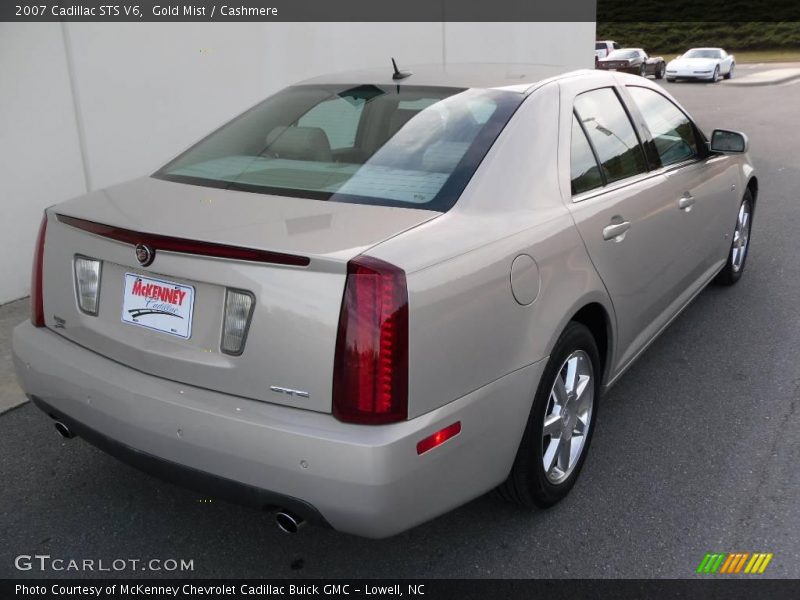 Gold Mist / Cashmere 2007 Cadillac STS V6