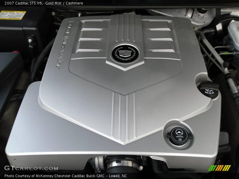 Gold Mist / Cashmere 2007 Cadillac STS V6