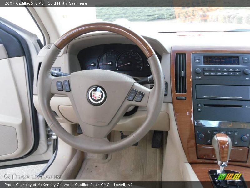 Gold Mist / Cashmere 2007 Cadillac STS V6