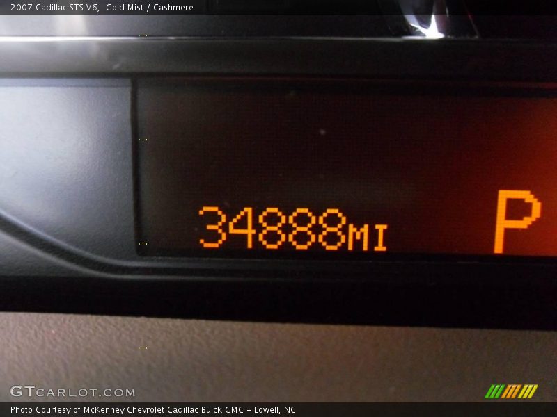 Gold Mist / Cashmere 2007 Cadillac STS V6