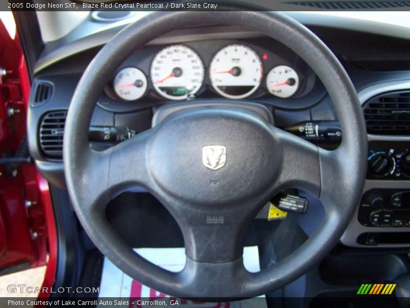 Blaze Red Crystal Pearlcoat / Dark Slate Gray 2005 Dodge Neon SXT