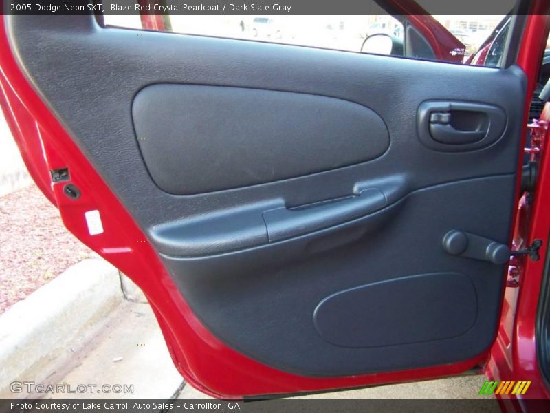 Blaze Red Crystal Pearlcoat / Dark Slate Gray 2005 Dodge Neon SXT