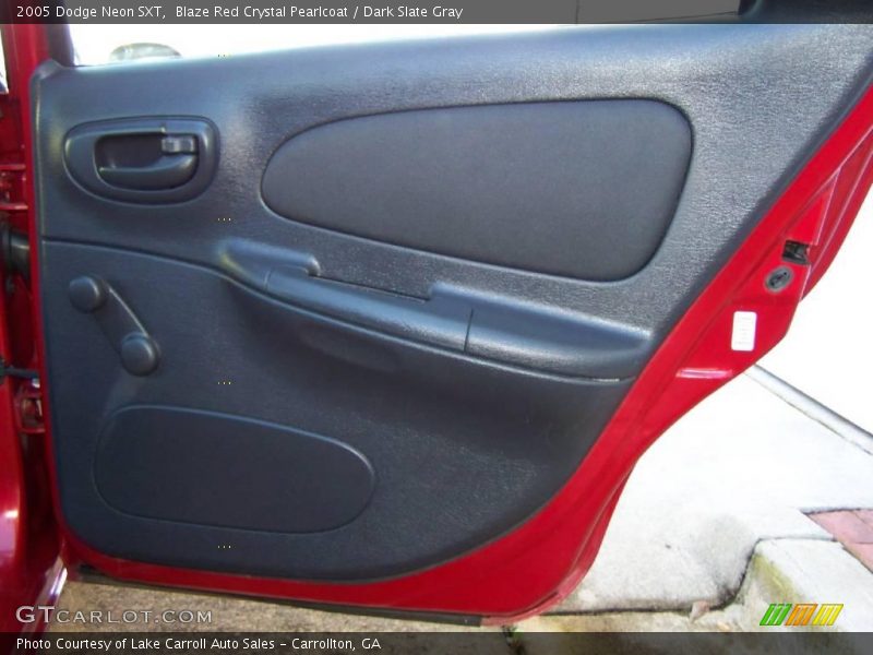Blaze Red Crystal Pearlcoat / Dark Slate Gray 2005 Dodge Neon SXT