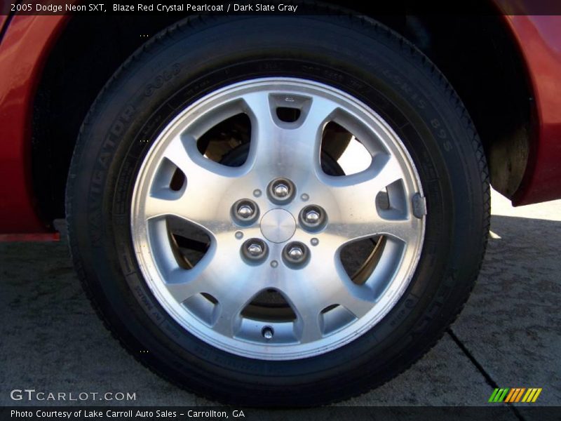 Blaze Red Crystal Pearlcoat / Dark Slate Gray 2005 Dodge Neon SXT