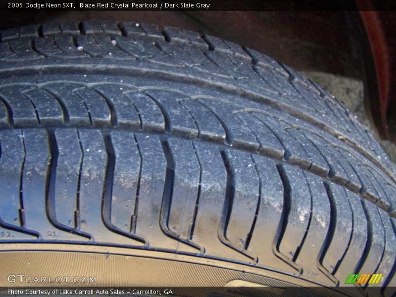 Blaze Red Crystal Pearlcoat / Dark Slate Gray 2005 Dodge Neon SXT