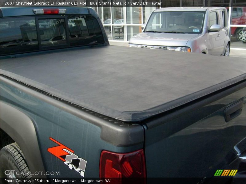 Blue Granite Metallic / Very Dark Pewter 2007 Chevrolet Colorado LT Regular Cab 4x4