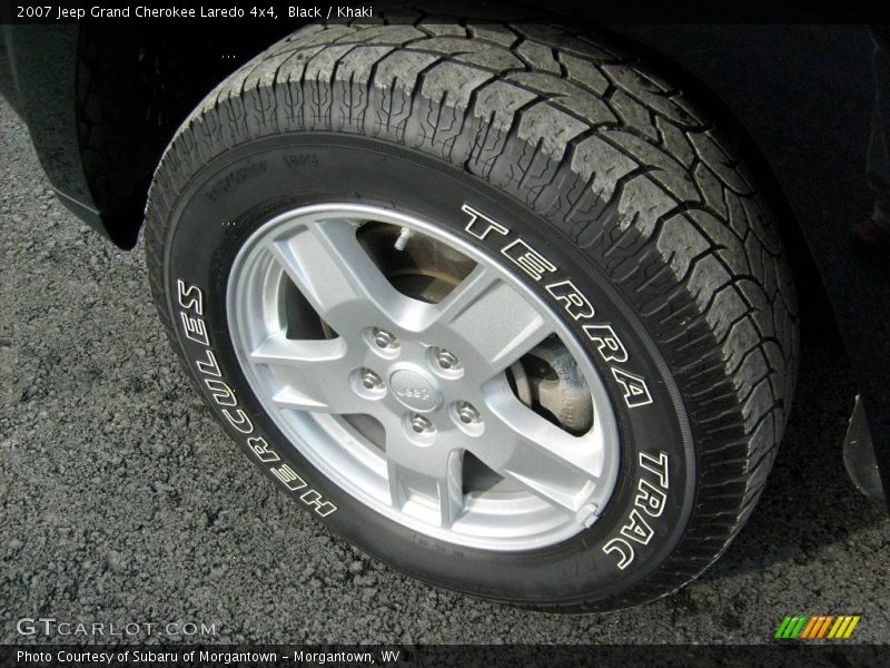 Black / Khaki 2007 Jeep Grand Cherokee Laredo 4x4