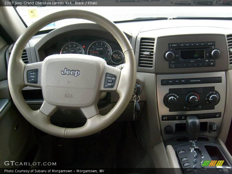 Black / Khaki 2007 Jeep Grand Cherokee Laredo 4x4