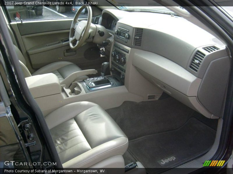 Black / Khaki 2007 Jeep Grand Cherokee Laredo 4x4