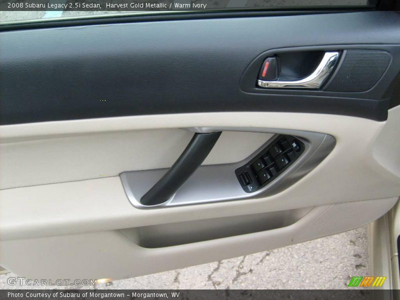 Harvest Gold Metallic / Warm Ivory 2008 Subaru Legacy 2.5i Sedan