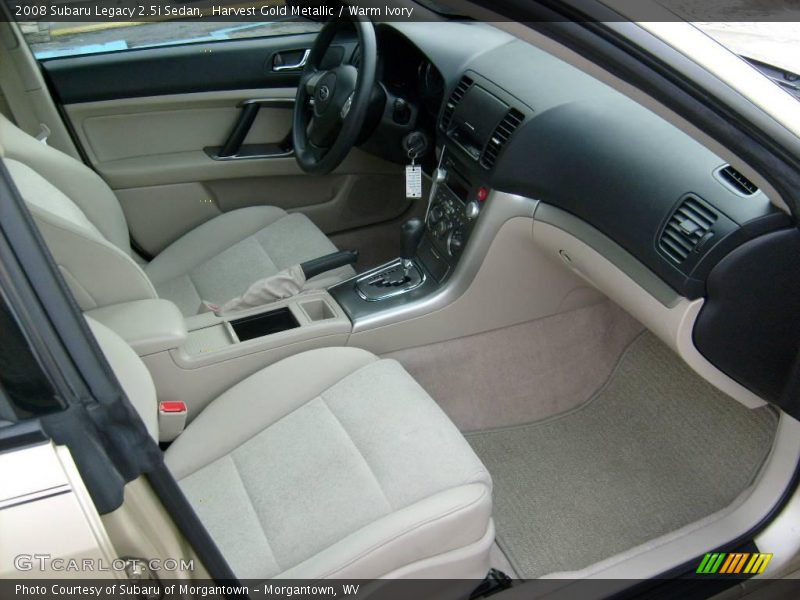 Harvest Gold Metallic / Warm Ivory 2008 Subaru Legacy 2.5i Sedan