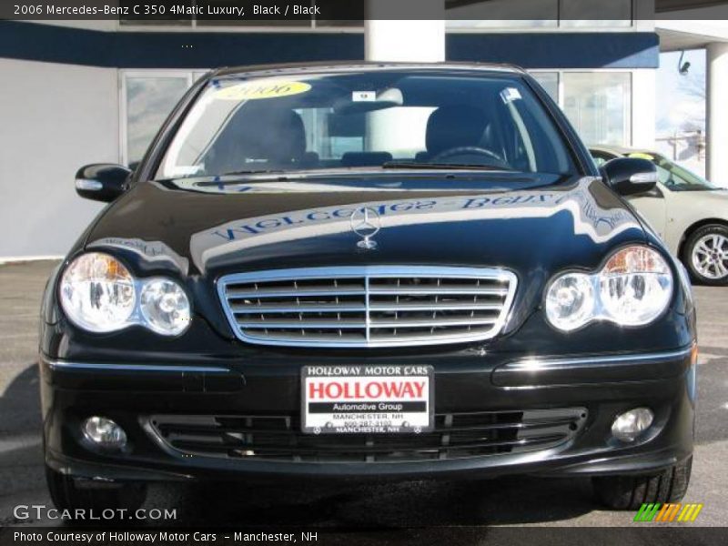 Black / Black 2006 Mercedes-Benz C 350 4Matic Luxury