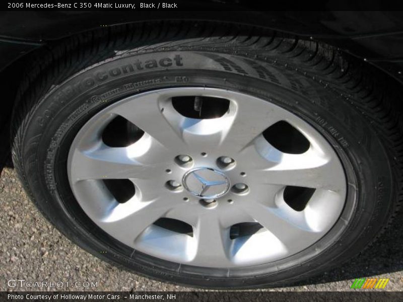 Black / Black 2006 Mercedes-Benz C 350 4Matic Luxury