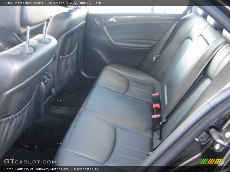 Black / Black 2006 Mercedes-Benz C 350 4Matic Luxury